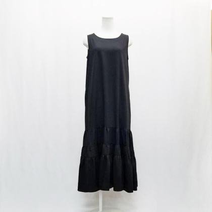 2WAYリボンティアードワンピース ロングワンピ ＆ LOVE CLOSET