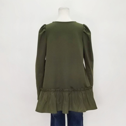 異素材ティアードプルオーバー Tシャツ、カットソー ＆ LOVE CLOSET