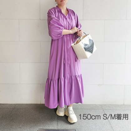 関税送料込【MaxMaraStudio】ミディ ワンピース ピンク/ブラウン S MAXMARA MAX MARA エス マックスマーラ ワンピース ZIGOTE