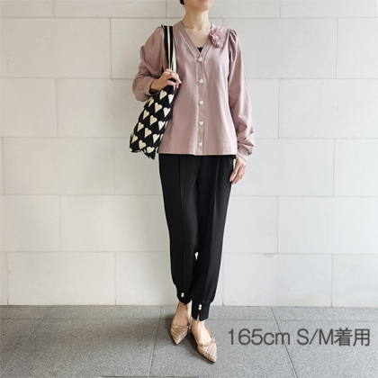 【送料無料】 ジェイエムコレクション レディース カジュアルパンツ ボトムス Women's Rhinestone Pull-On Capri Pants Stonewall