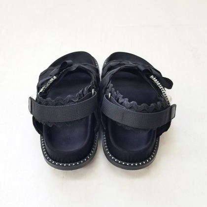 outlet】【SELECT】きらきらビジューサンダル 雑貨・アクセサリー