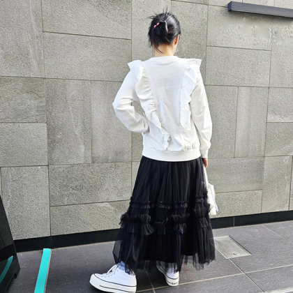 フリフリふりるチュールスカート スカート ＆ LOVE CLOSET