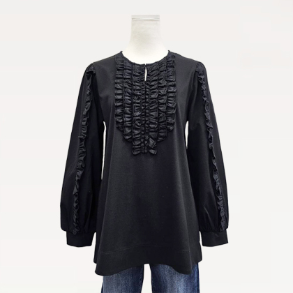 ふりふり重ねふりるチュニック Tシャツ、カットソー ＆ LOVE CLOSET