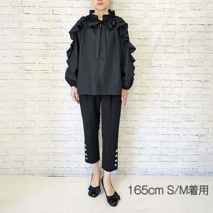 ペタルフリルブラウス トップス ＆ LOVE CLOSET