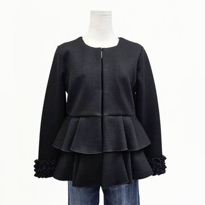 ツインペプラムジャケット ジャケット、ブルゾン ＆ LOVE CLOSET