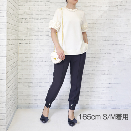 ホイップフリルとパールのトップス トップス ＆ LOVE CLOSET