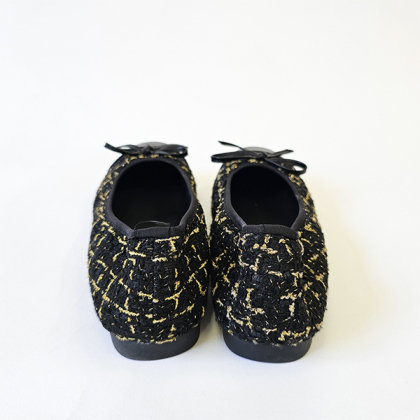 SELECT】ラメツイードバレエシューズ シューズ ＆ LOVE CLOSET