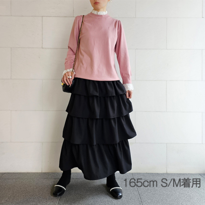 ティアードロングスカート スカート ＆ LOVE CLOSET