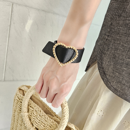 SELECT】ハートバックルブレスレット ブレスレット ＆ LOVE CLOSET