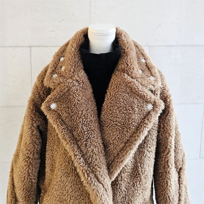 SELECT】きらきらテディコート ベスト、ジレ ＆ LOVE CLOSET