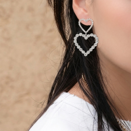 SELECT】きらきらハートのピアス ピアス、イヤリング ＆ LOVE CLOSET