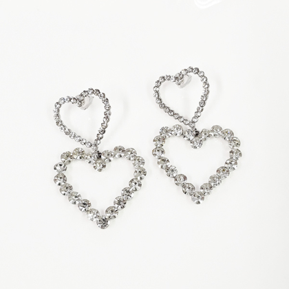 SELECT】きらきらハートのピアス ピアス、イヤリング ＆ LOVE CLOSET